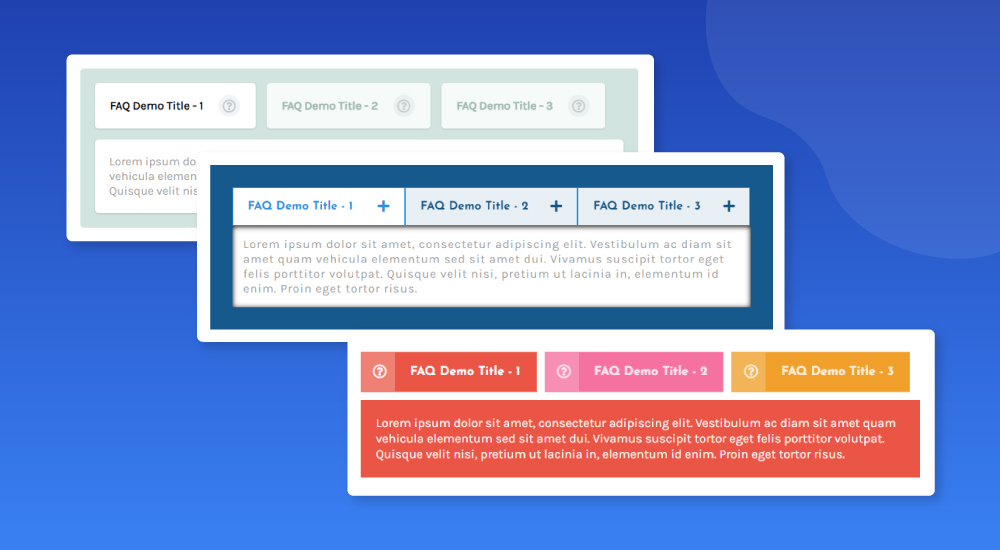 Ultimate FAQ Schema - Tabs Preview.