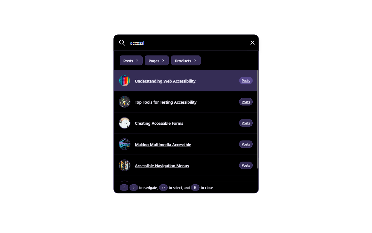 Glassmorphic theme