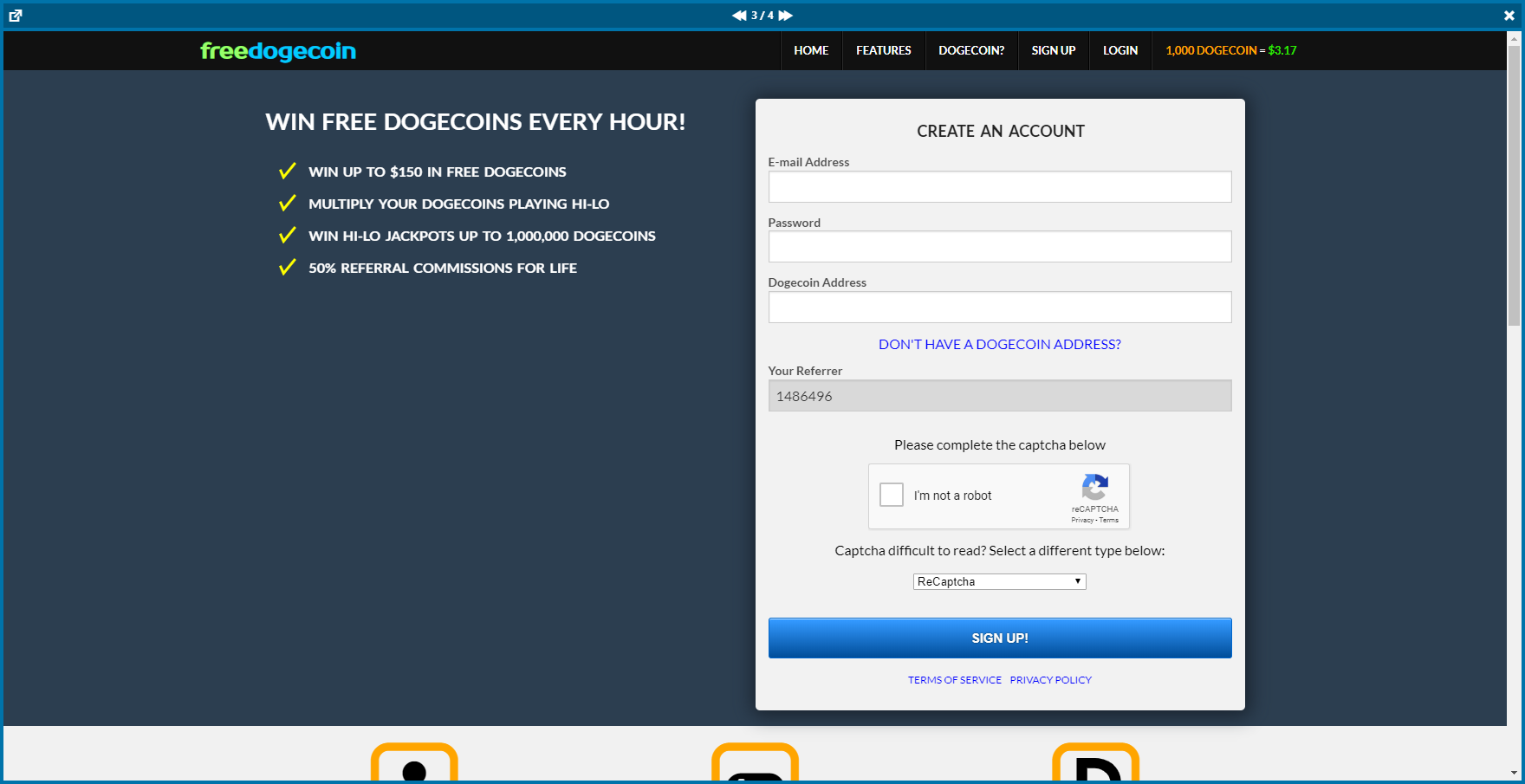 Faucet popup