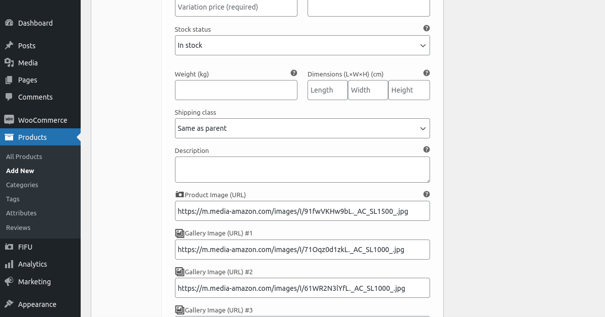 Settings → Automatic