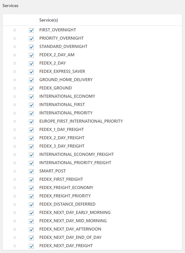 FedEx Shipping Services