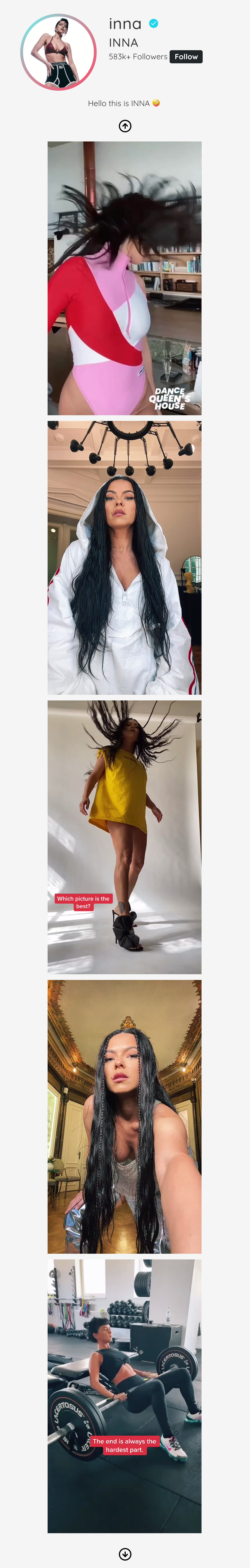Tik Tok Feed / Vertical Feed
