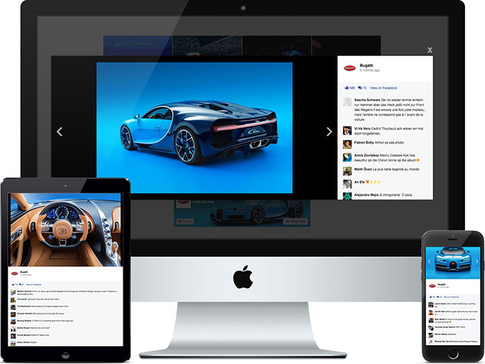 Facebook Options page of our plugin. The other pages have similar options.