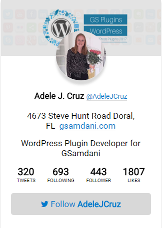 Vertical Slider View: GS Twitter Feeds