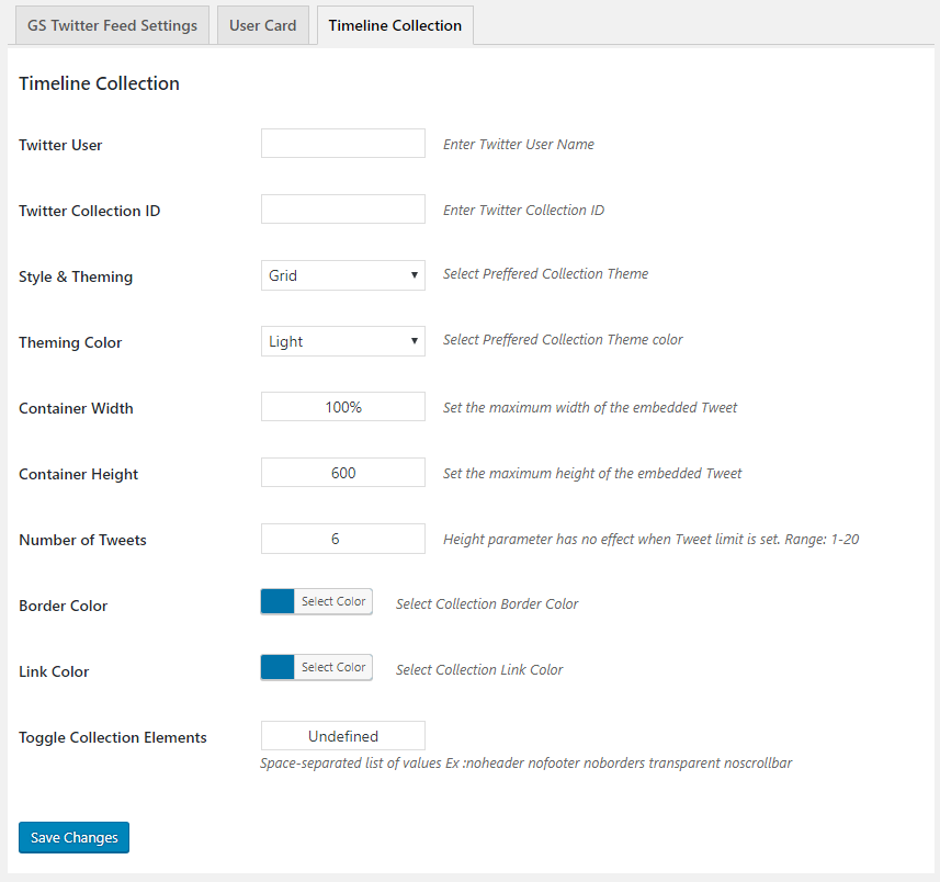 Twitter Feeds with Timeline View: GS Twitter Feeds
