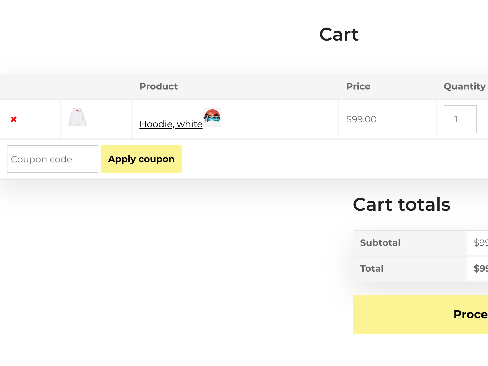 Thumbnail in Cart