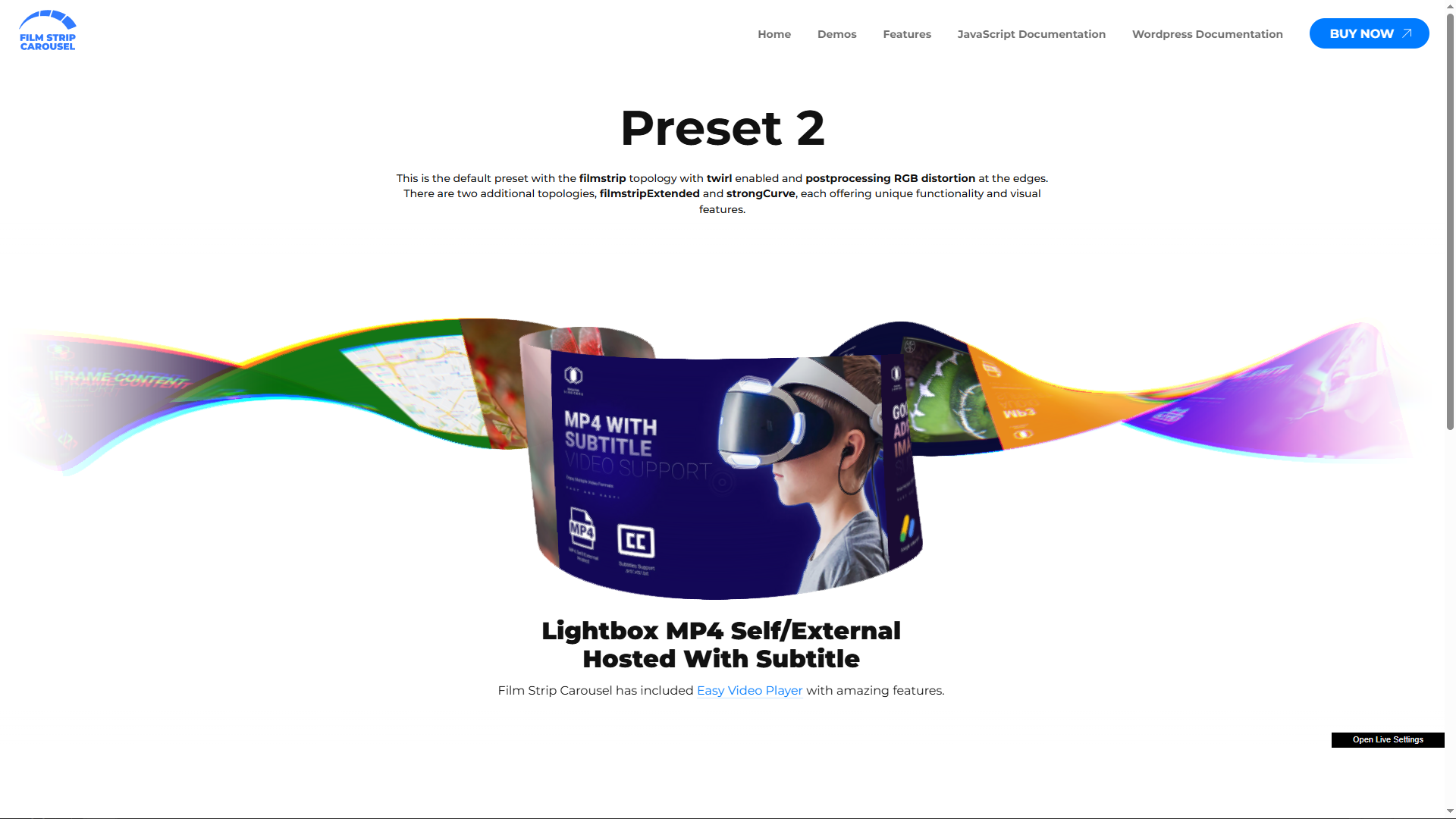 Mobile responsive view