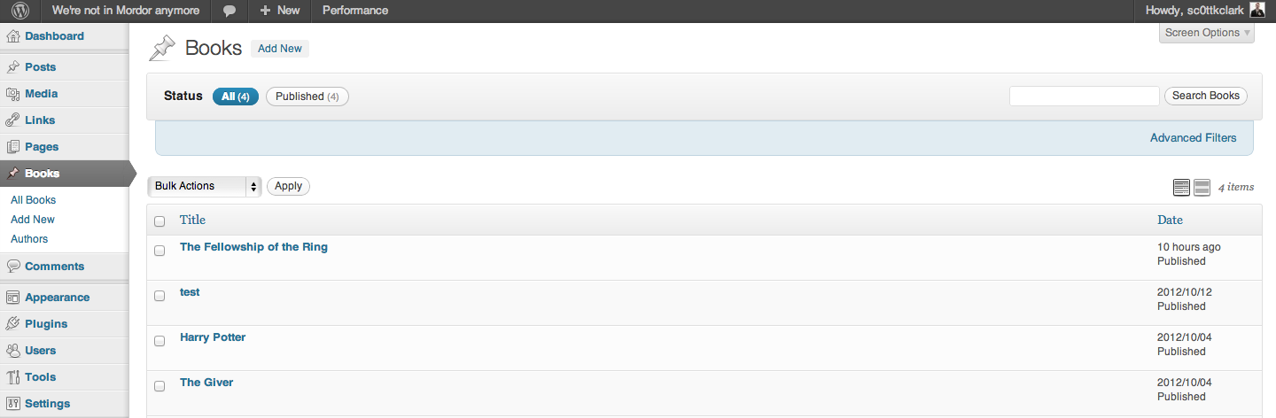 An enhanced UI for search / filtering that's tucked away under a pop-up to do advanced filtering