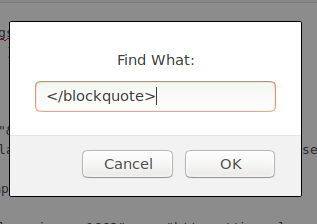 Find what.