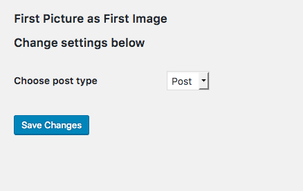 FPFI Settings Page