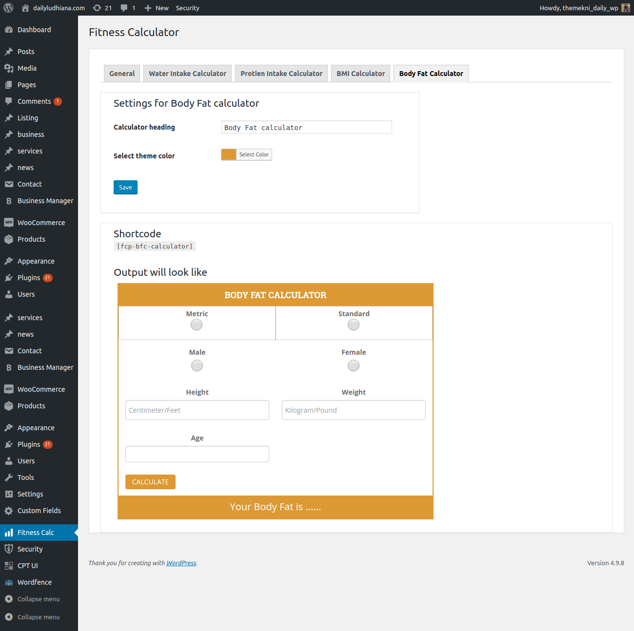 screnshort-4.png will show BFP calculator.