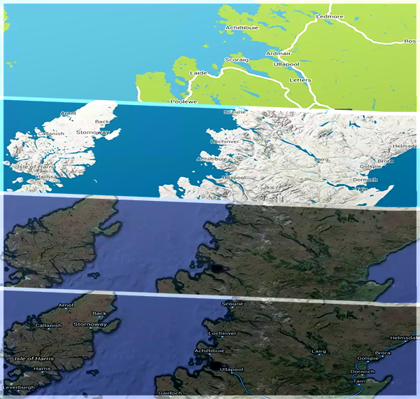 MULTIPLE MAP TYPES