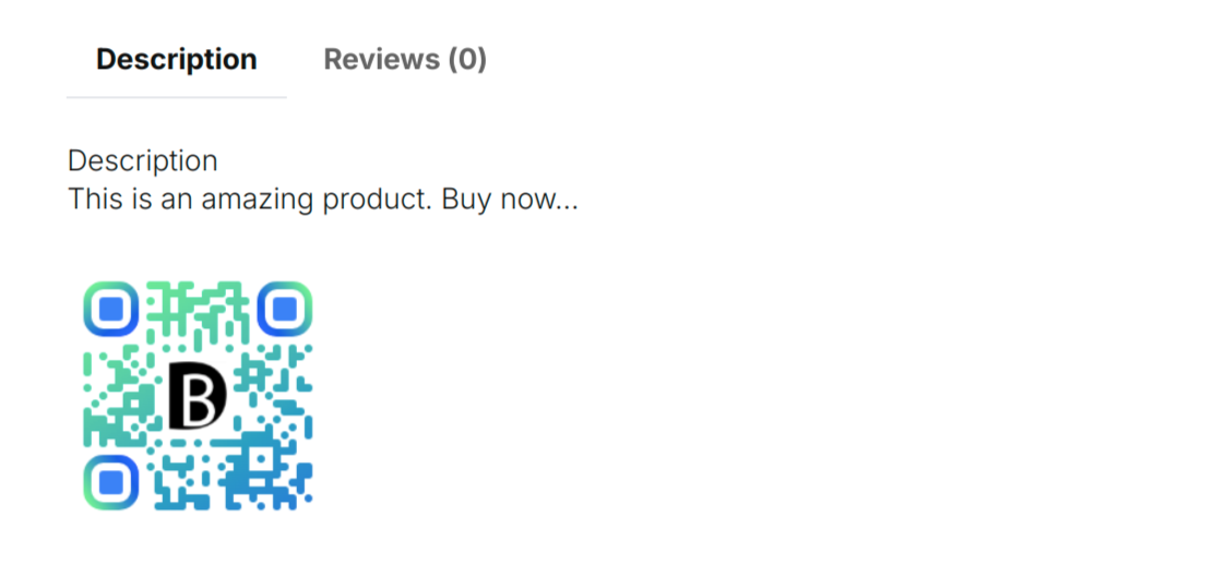 Show QR code on woocommerce product page (pro) screenshot-7.png