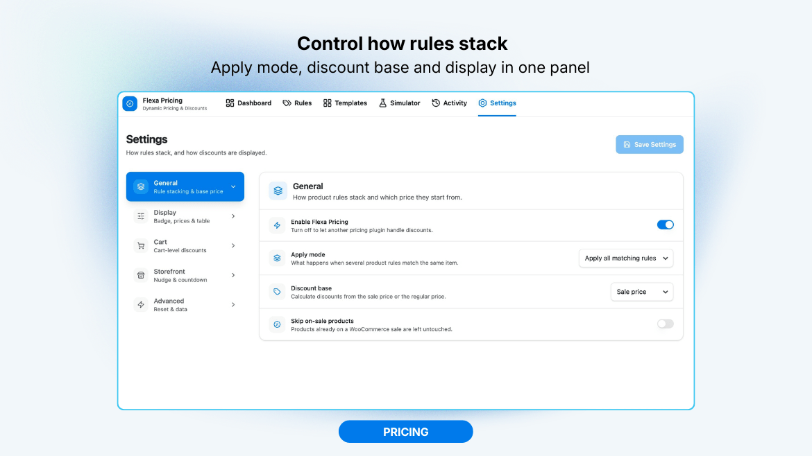 Start from a ready-made template: six starters you can edit before turning the set on.