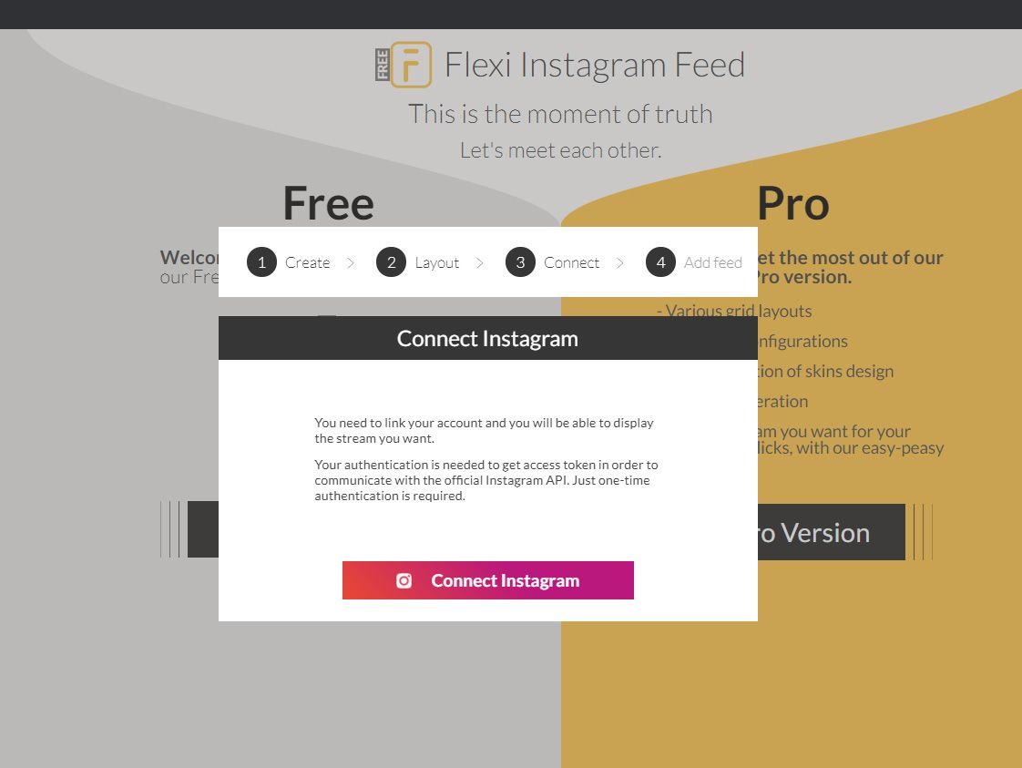 One click Easy Authentication