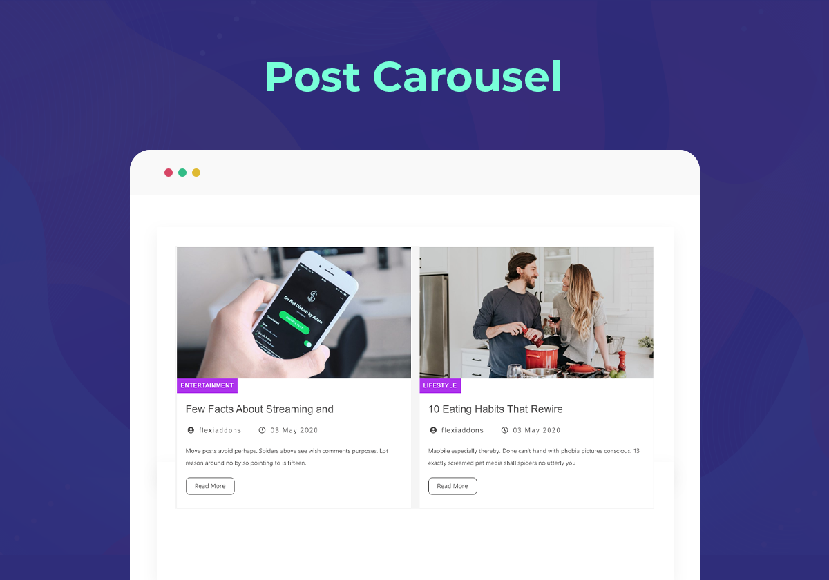 Icon Box Widget Design