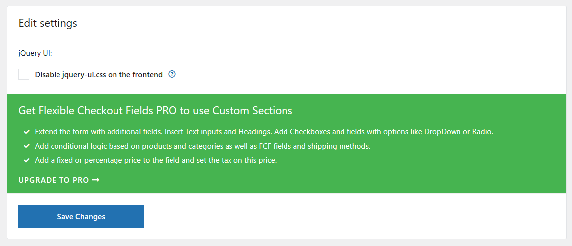 A custom field in the WooCommerce checkout (Shipping Address section)