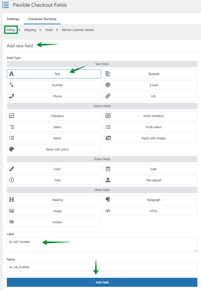 Custom date picker with advanced options (PRO)