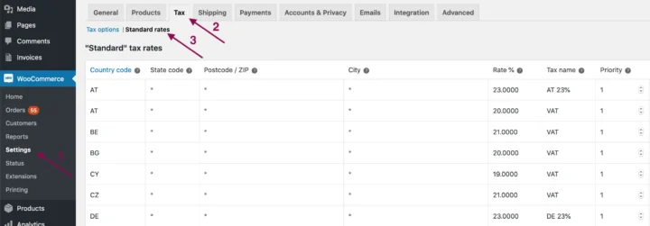 Download Invoices.