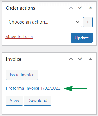WooCommerce invoice email customization inside the plugin.