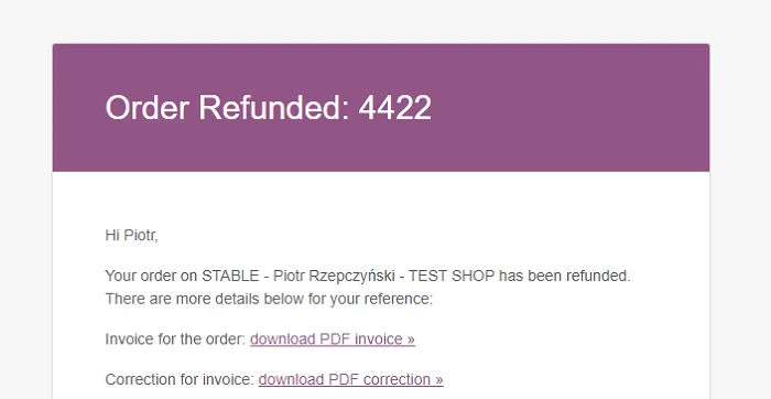 The OSS invoice after dynamic EU VAT validation in the VIES database (PRO).