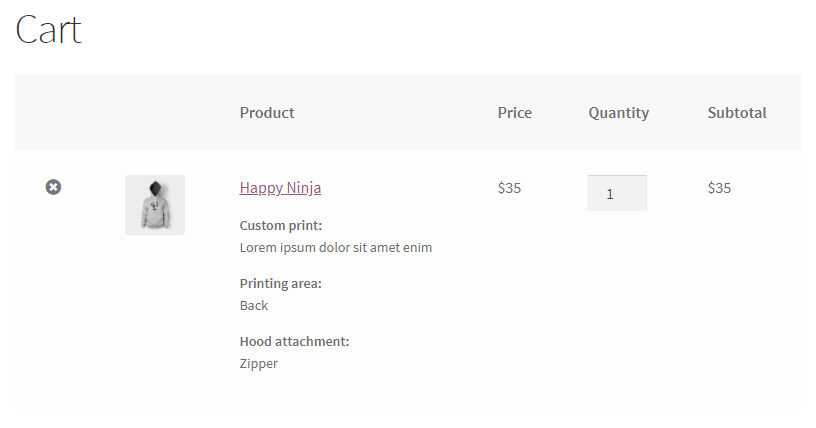 Textarea input for WooCommerce products - gift message