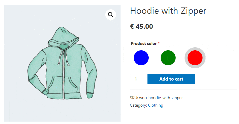 WooCommerce custom product builder with custom fields