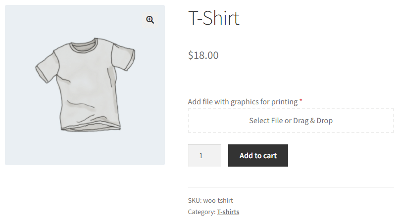 Time picker for WooCommerce products - field settings