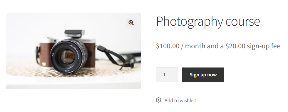 Shipping settings (one time shipping cost).