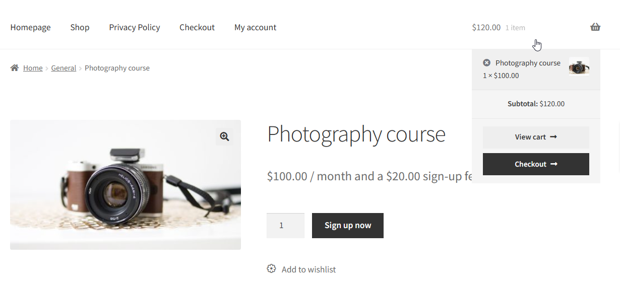 Variable subscriptions in WooCommerce for products.