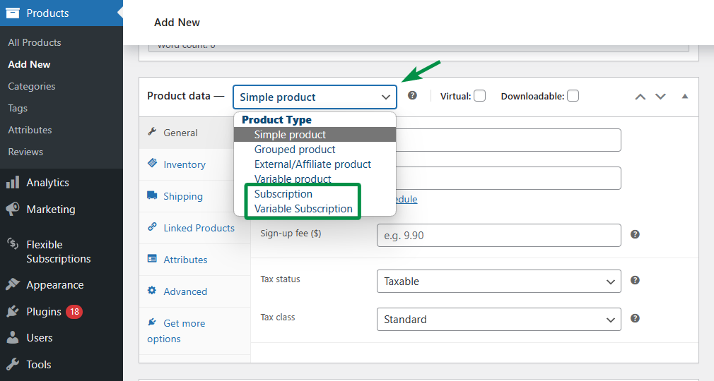 Support tab with quick instructions about the plugin.
