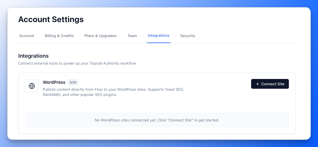 Secure connection flow with code entry