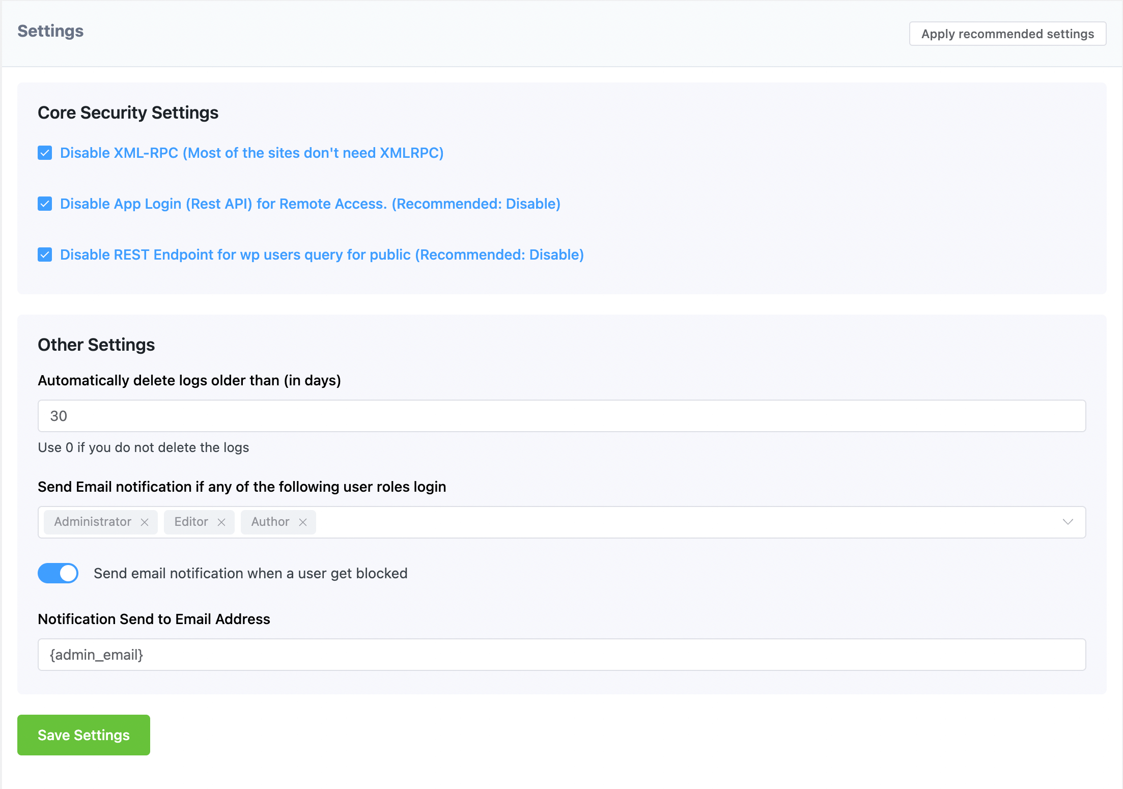 Social Logins Frontend