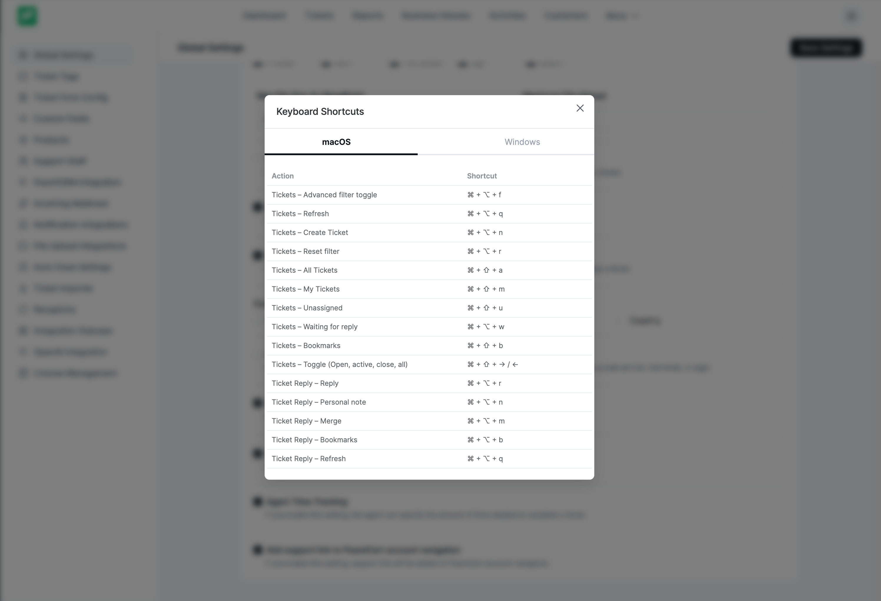 FluentSupport Tickets