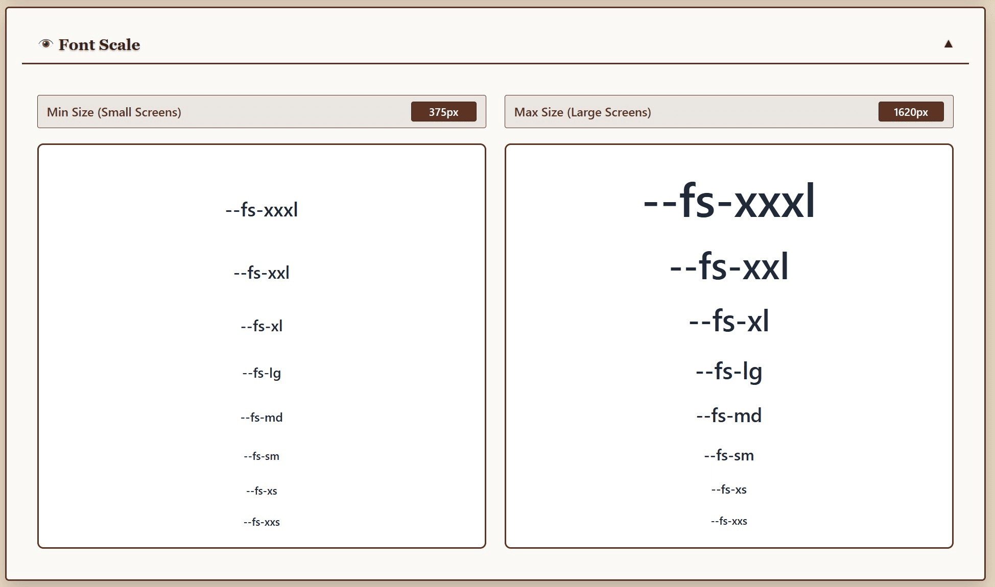 **Scaling Visualization** - See exactly how your fonts scale across devices