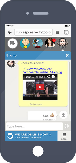 Responsive on Mobile