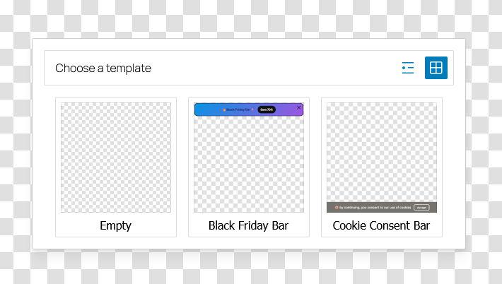 Template Selector