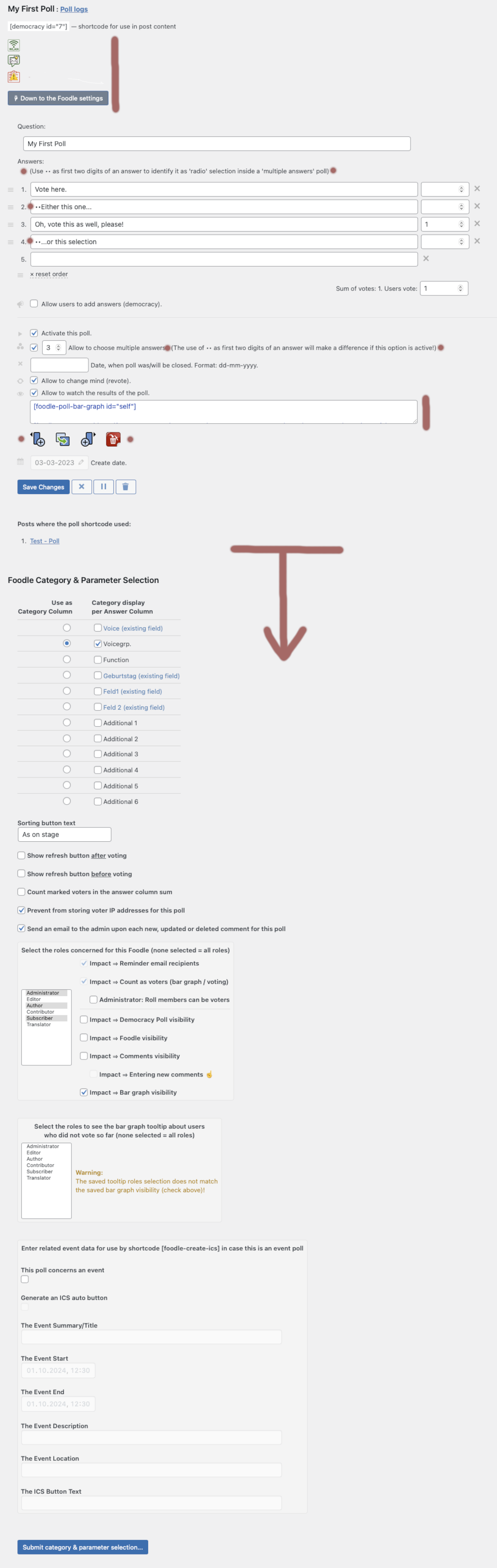 Admin tab: Metafields