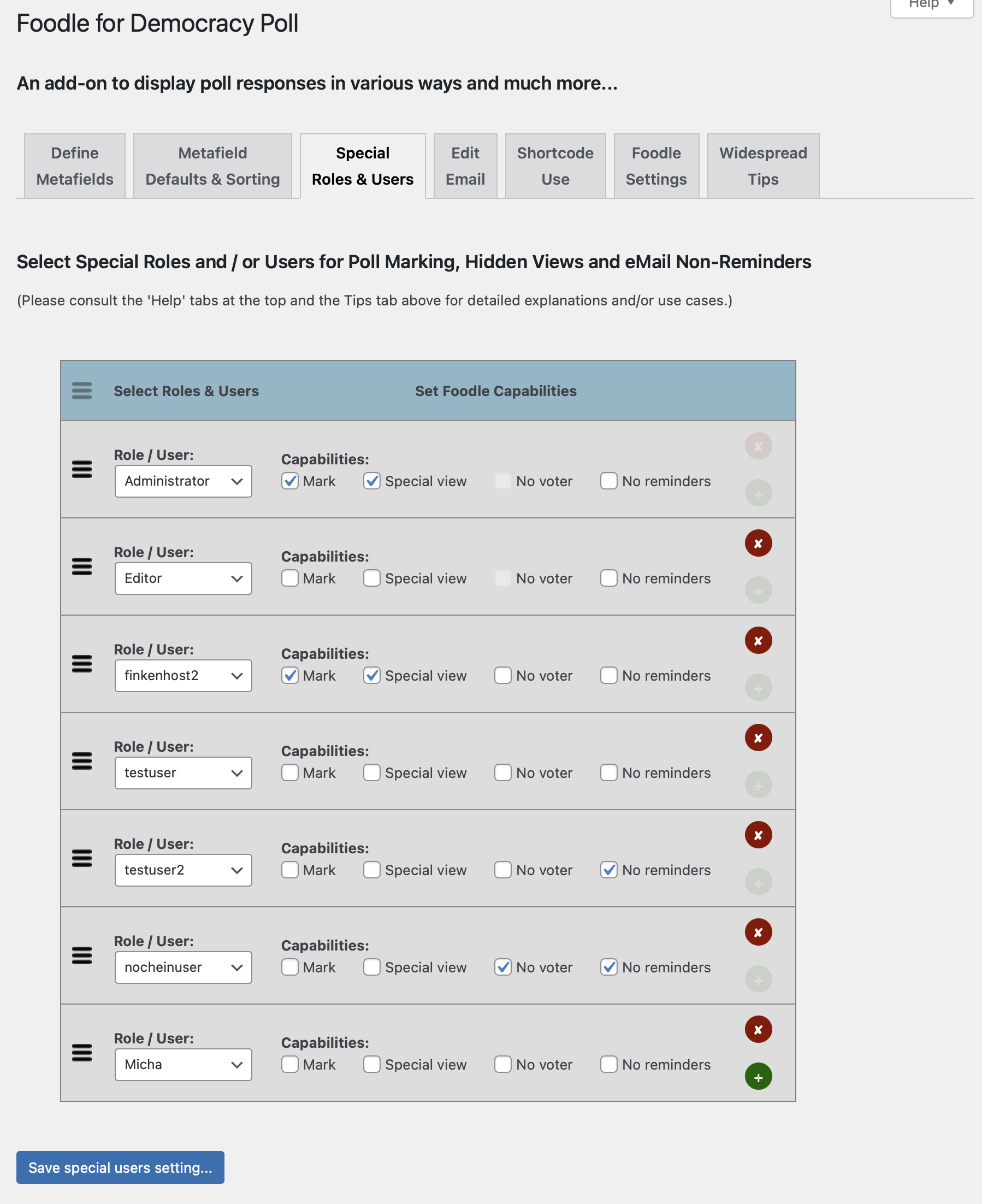 Admin tab: Tips tab with detailed explanations #2