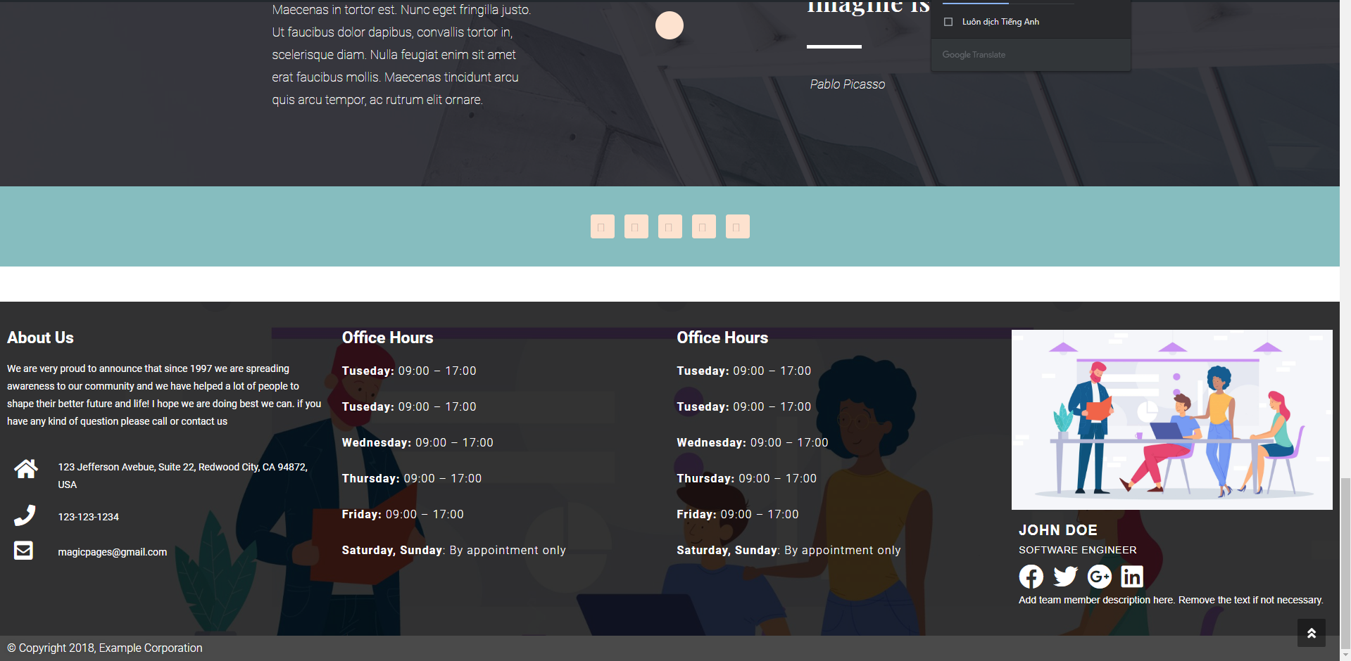 Great footer