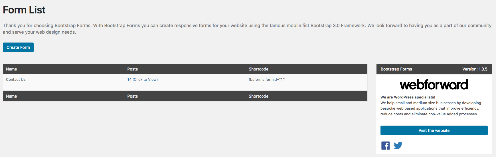 Forms Overview