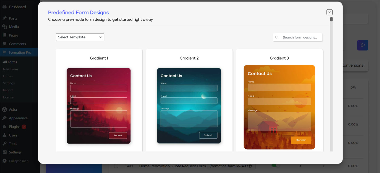 Form Designs