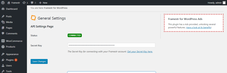Here's a screenshot of it in action