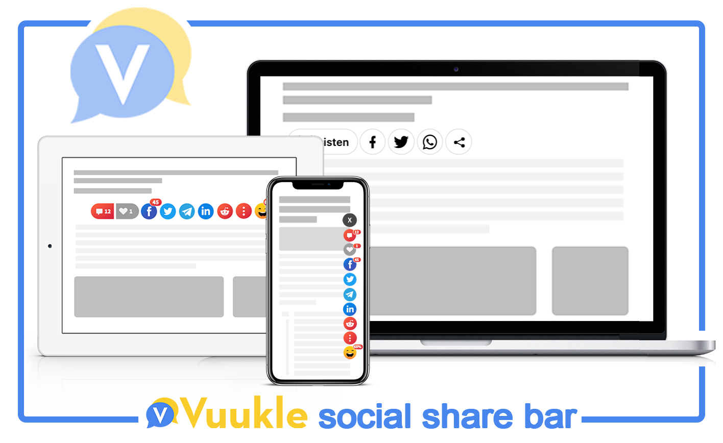 Social share bar