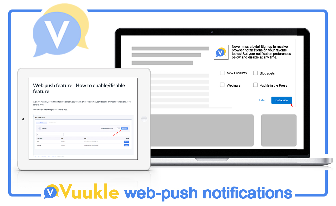 Web Push notifications