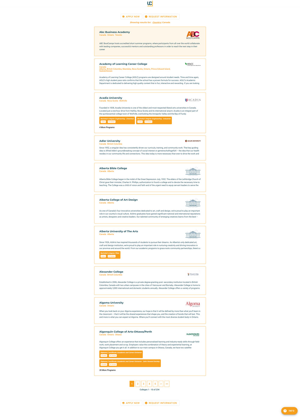 Widget displayed on your website