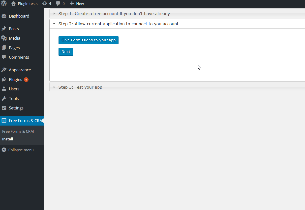 Edit fields in the form builder
