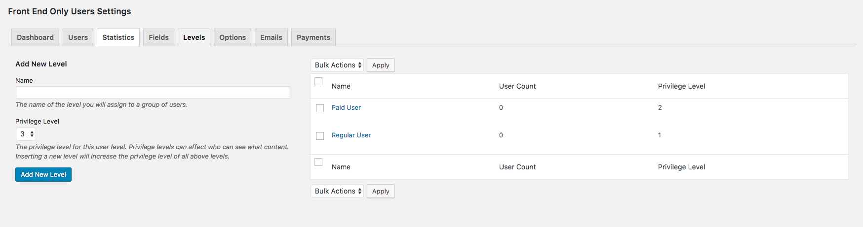 Restricted page with content preview