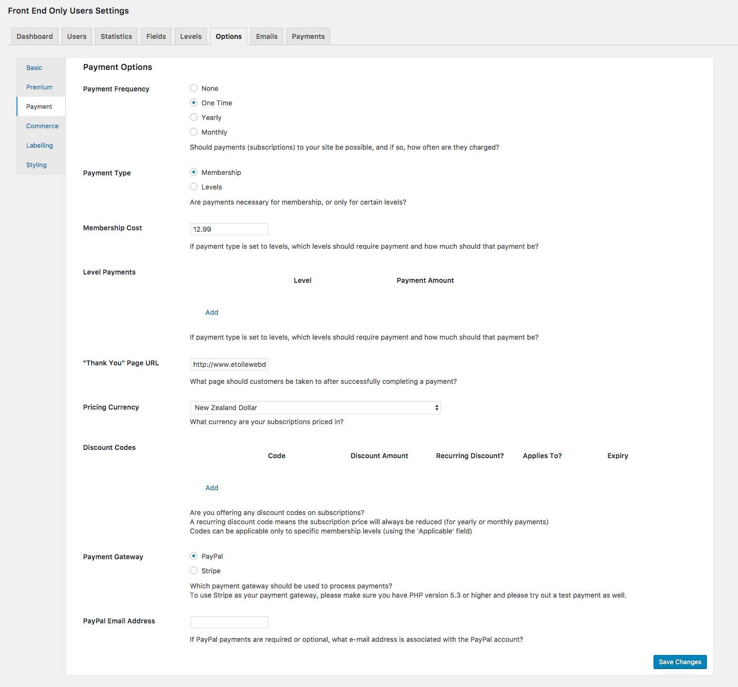Forgot password first page in two-step confirmation process