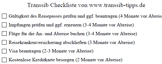 PDF-Checklist